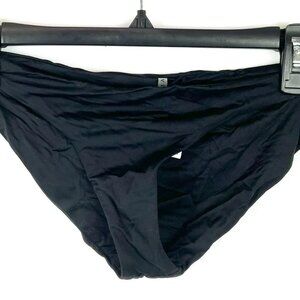 Vitamin A Women’s Black Hipster Bikini Bottom Size 10